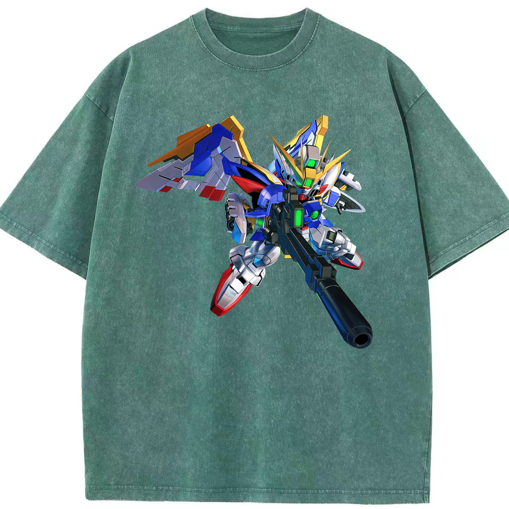 （画像用） 機動戦士ガンダム Mobile Suit Gundam 綿100% ヴィンテージ風 半袖Tシャツ（フロントプリント）